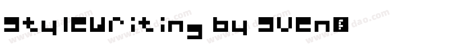 Stylewriting by Sven字体转换